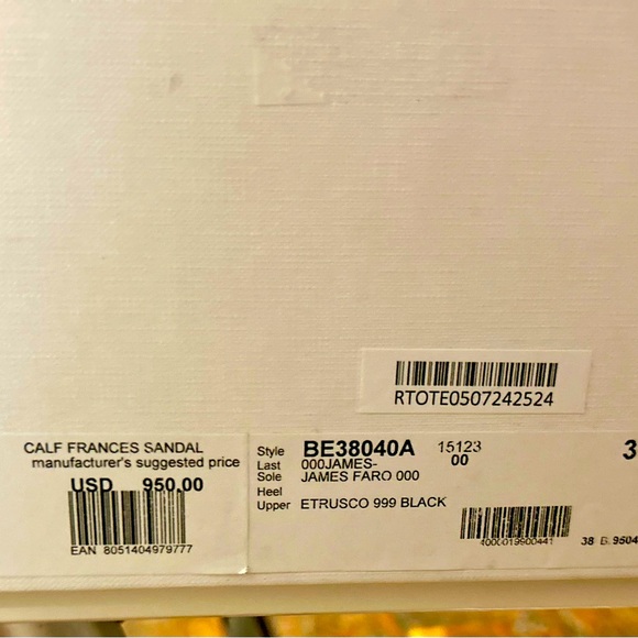 Victoria Beckham Frances Sandal w/ box & dust bag - Picture 6 of 6